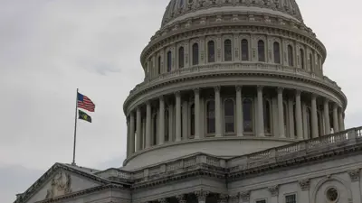 منظر عام لمبنى الكابيتول في واشنطن العاصمة، 10 أبريل 2025