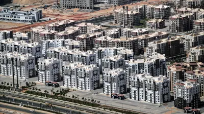 مبان سكنية ضمن العاصمة الإدارية الجديدة في القاهرة، مصر، يوم 11 سبتمبر 2023.
