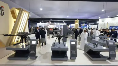 جناح «إيدج» في معرض مراكش الدولي للطيران، المغرب، في 22 أكتوبر 2024