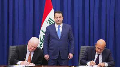 العراق يوقع اتفاقاً مع شيفرون الأميركية لتطوير واستكشاف حقول النفط