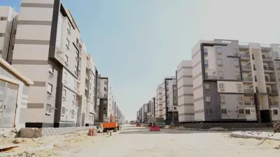 وحدات سكنية جديدة قيد الإنشاء في مصر