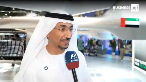 الرئيس التنفيذي للشركة «لود أوتونوموس»، راشد المناعي، يتحدث مع «إرم بزنس» على هامش معرض دبي للطيران 2025.
