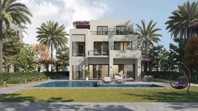 جانب من «O West» أحد مشروعات «أوراسكوم للتنمية مصر» في مدينة الجيزة المصرية