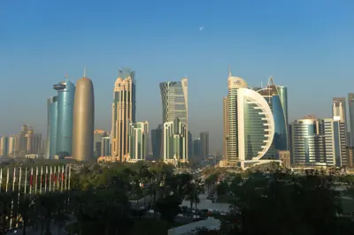 جانب من العاصمة القطرية الدوحة