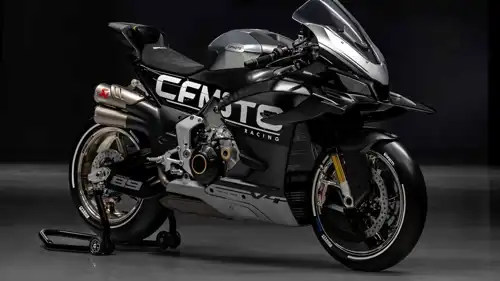 لم تخشَ شركة CFMoto من إحداث ضجة، ودراجة VR SR-RR خير مثال على ذلك