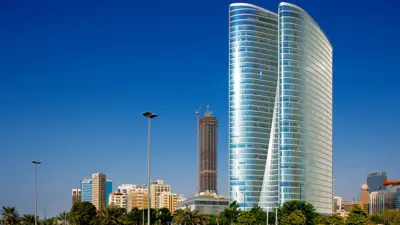 مقر جهاز أبوظبي للاستثمار في العاصمة الإماراتية