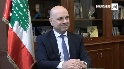 نائب رئيس مجلس الوزراء اللبناني الأسبق، النائب غسان حاصباني خلال حواره مع «إرم بزنس»