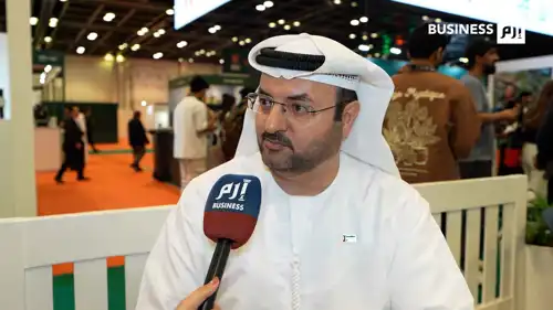  خالد الملا، رئيس مجلس إدارة جمعية القهوة المختصة في الإمارات، في لقاء مع إرم بزنس على هامش معرض عالم القهوة بنسخته الخامسة في دبي بتاريخ 19 يناير 2026