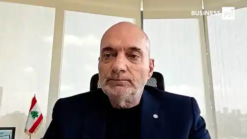 وزير الاقتصاد اللبناني السابق آلان حكيم 