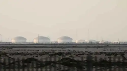 منشأة الغاز التابعة لشركة «قطر للطاقة» في مدينة راس لفان الصناعية، قطر، 2 مارس 2026.