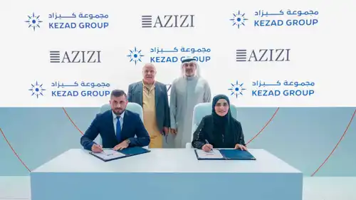 عزيزي للتطوير العقاري توقع اتفاقية مساطحة لمدة 50 عاماً مع مجموعة كيزاد.