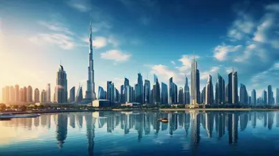 جانب من  مدينة دبي، الإمارات، أبريل 2025.