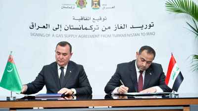 العراق يبحث اتفاق تصدير الغاز من تركمانستان ويقترح آلية (Gas Swap)