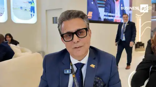 منير خليفة الرئيس التنفيذي لـ مكس جيت خلال مقابلة مع إرم بزنس