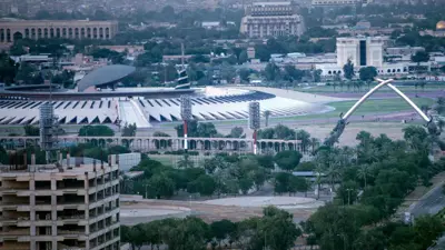 جانب من العاصمة العراقية بغداد يوم 23 يونيو 2024. 