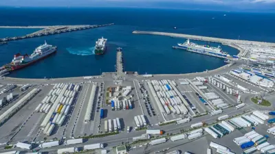 -منظر عام لمرسى المغرب -