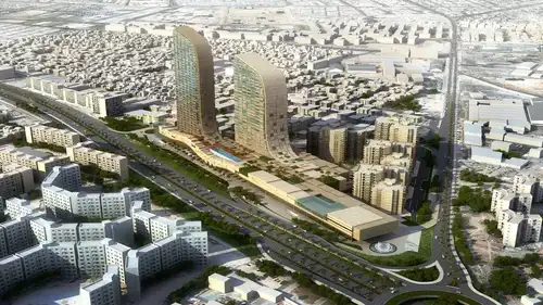 تصميم أولي لمشروع  " الواحدة" في العاصمة الليبية طرابلس-2009