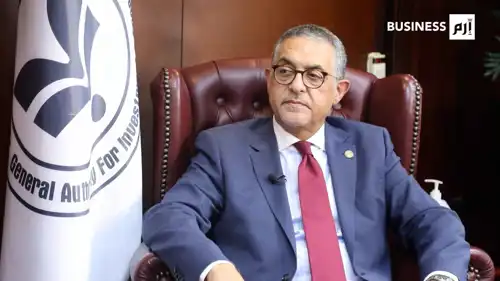حسام هيبة، الرئيس التنفيذي للهيئة العامة للاستثمار والمناطق الحرة، خلال حوار خاص مع إرم بزنس، بتاريخ 16 ديسمبر 2025.