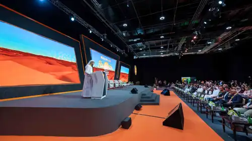 جانب من فعاليات مؤتمر بيتكون مينا في أبوظبي، 2025.