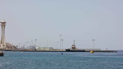 جانب من ميناء العقبة في الأردن يوم 25 مايو 2023.