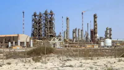 مرسى البريقة النفطي في ليبيا يوم 24 سبتمبر 2020