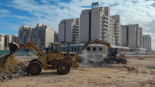 مشروع سكني بمدينة العلمين، مصر، 3 يناير 2026.