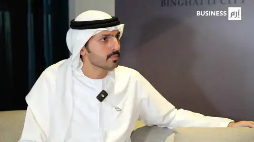 محمد حسين بن غاطي، الرئيس التنفيذي لمجموعة بن غاطي العقارية في دبي، خلال مقابلة مع إرم بزنس، بتاريخ 15 يناير 2026.